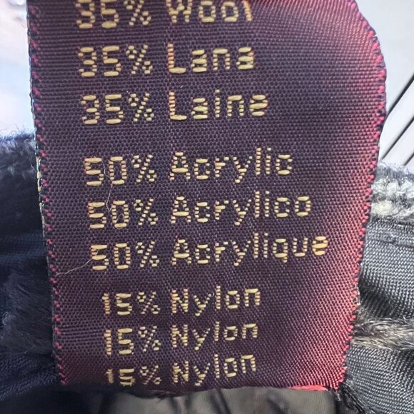 Dorfman Pacific Black & Gray Men's Classic Herringbone Ivy Cap - Picture 10 of 10